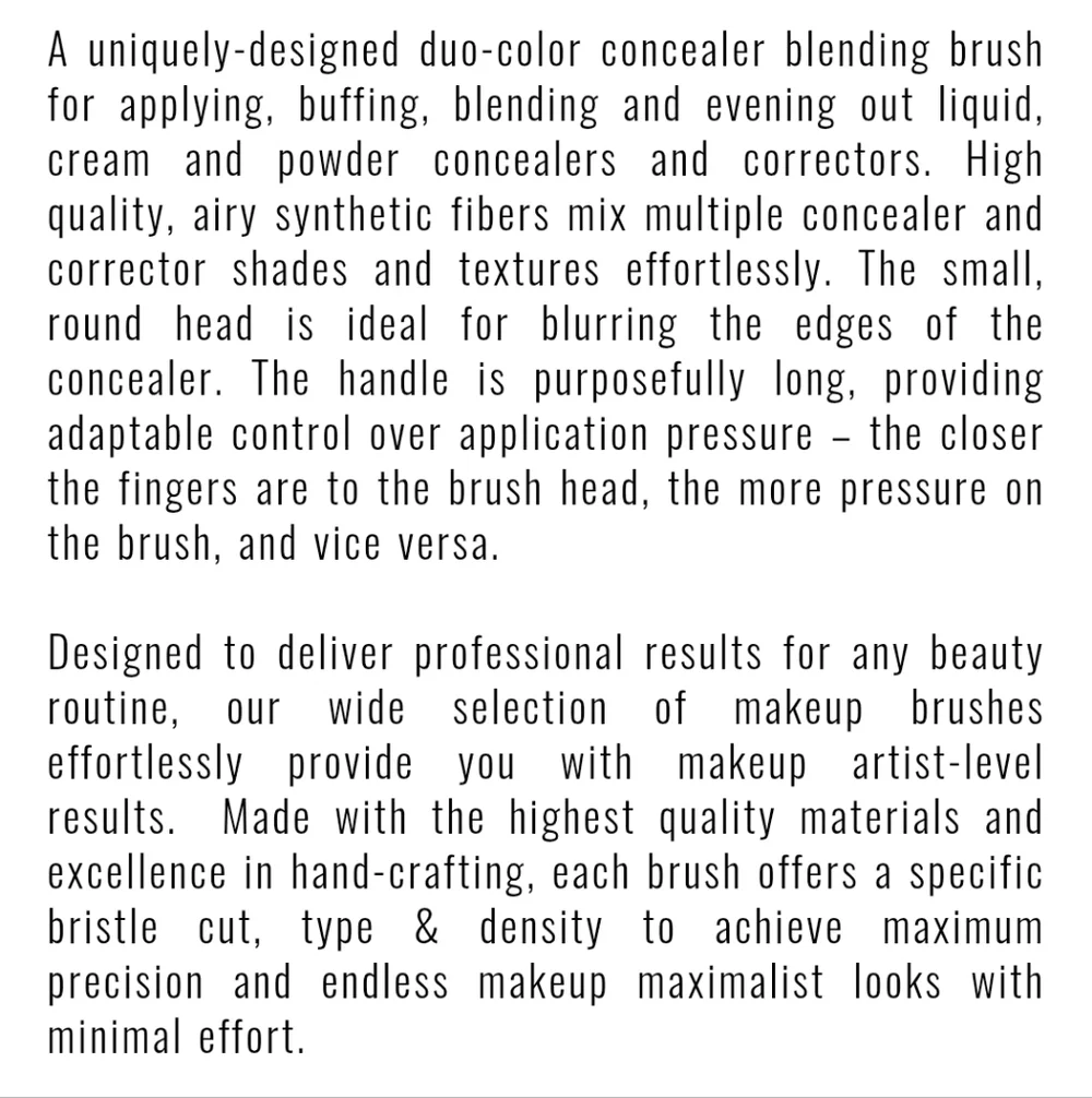 IL MAKIAGE Concealer Blending Brush 140 New